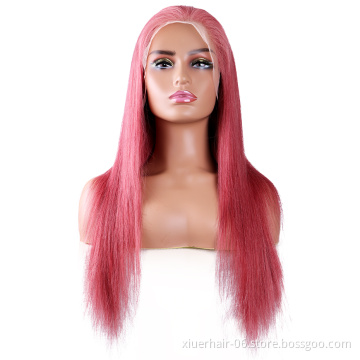 Wholesale  HD Transparent Lace Color Full Highlighted Frontal Blonde Wholesale Human Hair Lace Wig Vendors